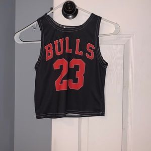 Bulls 23 Crop Top Jersey